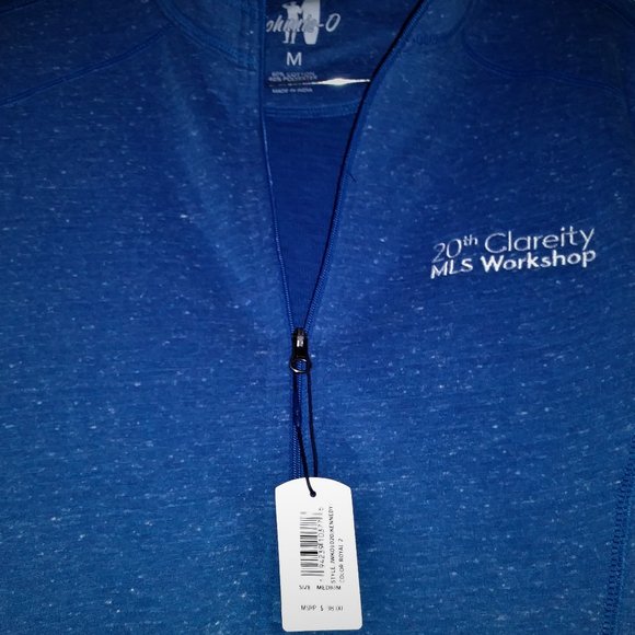 Johnnie-O (KENNEDY) half-zip sports jacket Size M Color Blue. - Picture 5 of 13